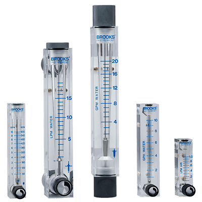 Brooks Instrument Variable Area Flowmeter, 2500 Series